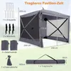 COSTWAY Pop Up Faltpavillon Sonnenschutz, Pavillon mit Produktbild-Vorschau 3