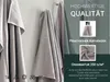 3er Set Duschtücher Waffelpique, 70x140 cm, 100% Baumwolle, Produktbild-Vorschau 6