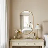 INONEFT Miroir mural ovale, 75 x 50 cm, miroir de Voir les images du produit 6