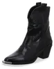 Gemini stivaletti western da donna 31393231353735 Nero 37 Anteprima dell’immagine prodotto 1