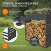 Regál na drevo ML-Design, vnútorné a vonkajšie použitie, s Náhľad obrázku produktu 3
