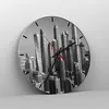 Wanduhr - Rund - Glasuhr - Wolkenkratzer Fotografie Dubai - Produktbild-Vorschau 4
