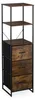 Relaxdays Vintage Regal, 3 Schubladen, 3 Ablagen, Produktbild-Vorschau 10