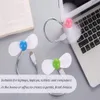 4 mini ventilátory USB s korpusem z vlnitého plechu a husím Náhled obrázku produktu 4