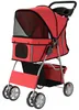 PawHut hondenwagen, inklapbare kattenbuggy, geschikt tot 10 Productafbeelding-voorbeeld 1