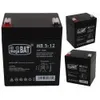 MPL megaBAT MB 5-12 Batterie d'onduleur Plomb scellé VRLA Voir les images du produit 2