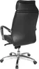 FineBuy chaise de bureau en cuir véritable noir chaise de Voir les images du produit 4