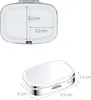kwmobile 2x Edelstahl Tablettenbox mit 2 Fächern - 5,5 x 4 Produktbild-Vorschau 10