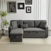Sweiko Corner Sofa Bett Eckcouch Couch L-Form Schlafcouch Produktbild-Vorschau 11