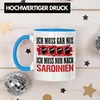 Trendation - Sardinien Tasse Geschenk Ich Muss Gar Nix Ich Produktbild-Vorschau 3