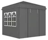 Outsunny Pavillon 2,5x2,5m wasserabweisend Stabil Produktbild-Vorschau 1