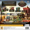 The back of a board game box, showcasing game components, artwork, and descriptive text. Produktbild-Vorschau