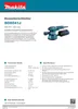 Makita Exzenterschleifer 300 W, 125 mm, MAKPAC Gr. 2 Produktbild-Vorschau 32