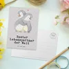Mr. & Mrs. Panda Postkarte Pinguin Bester Lebenspartner der Produktbild-Vorschau 3