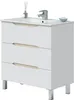 Waschtisch-Set >LEA< (2-tlg.) inkl. Waschbecken, Weiß Produktbild-Vorschau 1