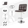 A collage of bar stool parts and a fully assembled bar stool. Produktbild-Vorschau