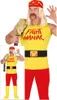 A man wearing a wrestling costume with a championship belt. Anteprima dell’immagine prodotto