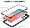 360 Grad Rundum Schutz Handyhülle für Samsung Galaxy A12 Produktbild-Vorschau 3