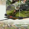Terrarium PawHut pour reptiles, terrarium en verre de 34 Voir les images du produit 7