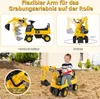 Sitzbagger, Bagger mit Lenkbarer Schaufel & Hupe, Produktbild-Vorschau 2