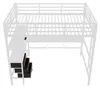 ELANDEPOT Hoogslaper 140 × 200 cm wit LED-verlichting USB- Productafbeelding-voorbeeld 16