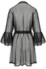 Passion Lovelia Peignoir - Black L/Xl Produktbild-Vorschau 5
