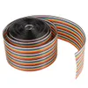 Kolorowy kabel o rozstawie 1,27 mm 40P Płaski tęczowy kabel Podgląd zdjęcia produktu 1