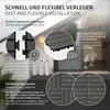 ECD Germany WPC Terrassenfliesen, 60x30 cm, 24er Spar Set Produktbild-Vorschau 5