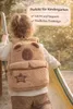 Capybara Plüsch Rucksack Kinder braun – Kinderrucksack mit Produktbild-Vorschau 6