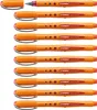 Tintenroller - STABILO worker+ - fein - 10er Pack - rot Produktbild-Vorschau 1