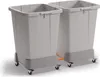 DURABLE Fahrwagen DURABIN® 90L rPP, Graphit, 334137 Produktbild-Vorschau 3