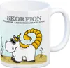 Honeycorns Kaffeebecher mit Sternzeichen Skorpion Motiv Produktbild-Vorschau 1