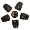 6er Set Coffeeblack Kaffeebecher schwarz 350ml ohne Henkel Produktbild-Vorschau 3
