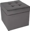 mg designová čalouněná stolička, 45x45 cm, barva šedá - Náhled obrázku produktu 1