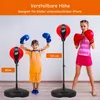 COSTWAY Punchingball 81-123cm höhenverstellbar, Boxset Produktbild-Vorschau 4