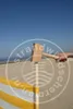 Strandwindschutz 5 m, gelb/weiß, Polyacryl-Windschutz – 5 m Produktbild-Vorschau 5