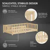 ML-Design łóżko dziecięce 80x160 cm naturalne łóżko Podgląd zdjęcia produktu 3
