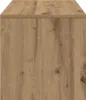 A close-up view of a wooden TV cabinet. Náhľad obrázku produktu