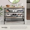Étagère à chaussures NEWPORT 80,5x30,5x72,5cm - Bois clair Voir les images du produit 4