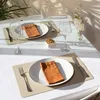 4er Set Platzsets - Abwaschbar - Lederlook - Kunstleder - Produktbild-Vorschau 4