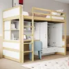 Łóżko na poddaszu Sweiko 90 x 200 cm, Z drabinką, Z Podgląd zdjęcia produktu 3