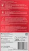 The back of a Durex condom box, showing product information and certifications. Anteprima dell’immagine prodotto