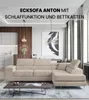 BroMARKT Ecksofa ANTON Schlaffunktion Bettkasten L-Form Produktbild-Vorschau 2