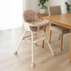 Baby Mix Jídelní židlička Nora, dusty pink Náhled obrázku produktu 9