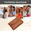 Kartenetui aus hochwertigem Echtleder, Kompakte Produktbild-Vorschau 5