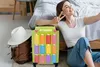 MuchoWow® Koffer Handgepäck Trolley Rollkoffer Kleine Produktbild-Vorschau 2