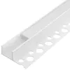 MasterLED LED Fliesenprofil PVC 33x12mm Einbauprofil Weiß Produktbild-Vorschau 3