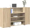 vidaXL Ontvangstbalie Sonoma-eikenhout, 180x50x103,5 cm, Productafbeelding-voorbeeld 2