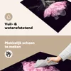 KitchenYeah© Herdabdeckplatte Pfingstrose mit Tautropfen , Produktbild-Vorschau 2