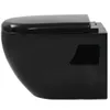 dkd-home-decor Wand-WC Keramik Schwarz 36 x 50 x 41,5 cm Produktbild-Vorschau 7